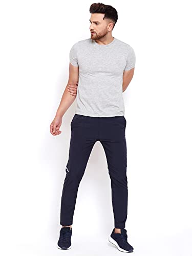 Image of Joggers Gym Pants for Men's | Regular Fit Athletic Trackpants | Casual Running Workout Pants with Pockets |Solid Men Track Pants