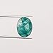 AAA+ Zambian Green Emerald Oval Cut 10.40 ct Faceted Gemstone for Jewelry Making, Emerald Gemstone Beads, Loose Gemstone