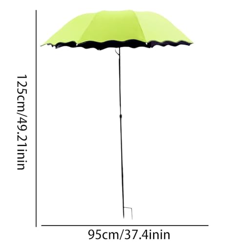 Sombrilla para vegetales de patio contra marchitamiento floral 6