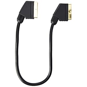 CDL Micro 50 cm 1 ft SCART naar SCART vergulde kabel draad met 21 pinnen aangesloten