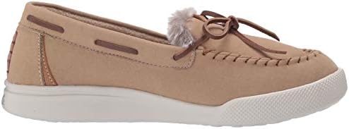 Dearfoams womens Mocassin Slipper, Latte, 8 US | Image 5