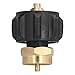 Adapter do napełniania propanem 1/4 cala zbiornik cylinder łącznik gazowy, L P łącznik zbiornika butla gazowego, regulator propanu żeńskiego gwintu złącze butelki pasuje do QCC1