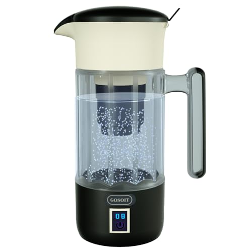 GOSOIT Hydrogen Water Pitcher Dark Blue