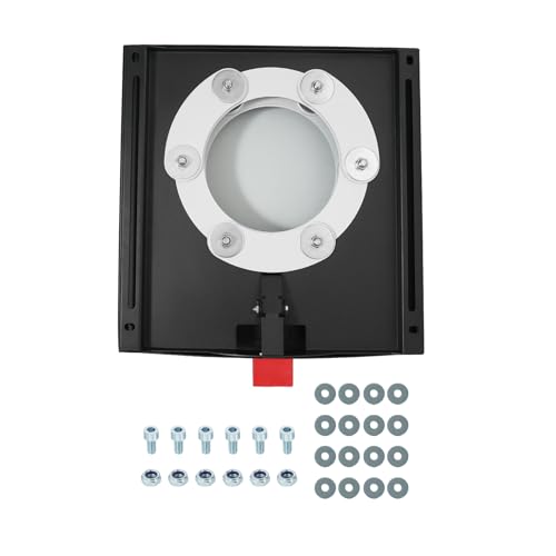 Base pivotante 360° Console rotative pour côté conducteur/passager Compatible avec VW T5 T6 Base pivotante pour siège 2003-2024