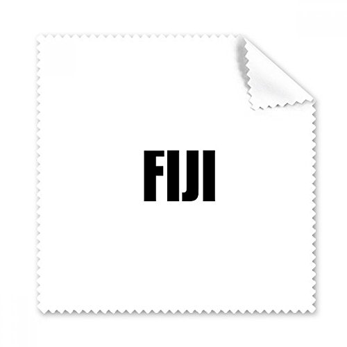 Chiffon écran de téléphone Fiji Noir lot de 5 lingettes microfibres anti-traces et anti-poussière