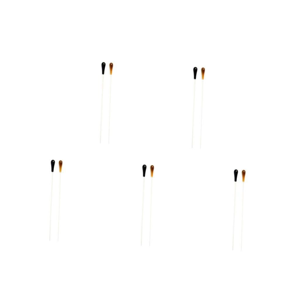 ibasenice 10pièces Conducteurs De Musique Résine Colorée Accessoire Pratique Pour Concerts Et Performances Musicales