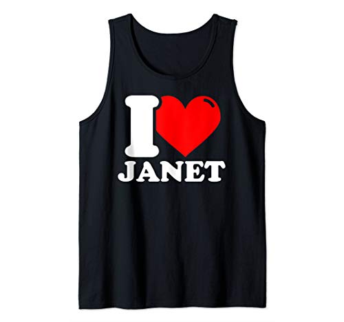 I Love Janet Tank Top