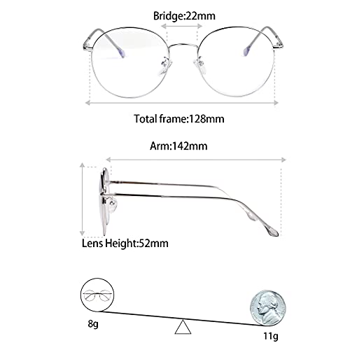 ROSA & ROSE blauwlichtfilterbril computer gamingbril anti-vermoeidheid leesbril voor dames - UV-bescherming - Image 4