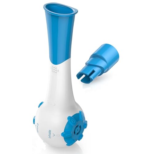 B-Arm Deep Breathing Lung Exerciser(I6E5)| Respiratory Muscle Trainer For Respiratory Therapy | With 6 Inspiratory Resistance Levels and 5 Expiratory Resistance Levels | Breathing Exerciser For COPD, Asthma, Pneumonia And Other Respiratory Disorders