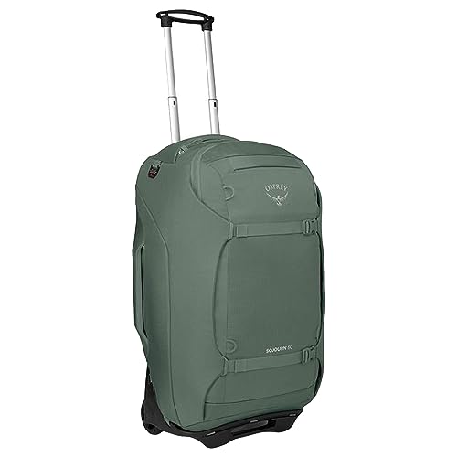 Osprey Sojourn 25"/60L Wheeled Travel Backpack with Harness, Koseret Green