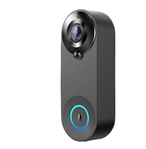 NGBFF Video Timbre, Timbre inalámbrico AS95 con WiFi, videoportero y cámara de 2 MP for Seguridad en el hogar, detección de Movimiento PIR.