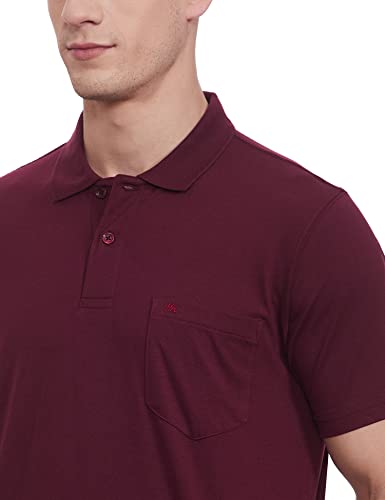 Image of Monte Carlo Mens S.Blue Plain Collar T-Shirt |22203401-167
