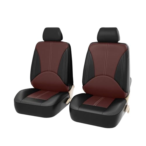 NBVGFGDF Housses de Siège de Voiture, pour Renault Espace IV 2002-2014 Confortables Respirantes Cuir Housses de siège Avant de Voiture Compatible avec...