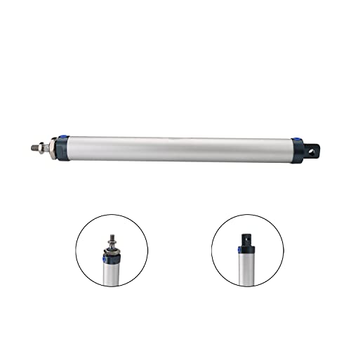 Othmro Air Cylinder Mal32 X 300 (1.26Inch Bore 11.8Inch Stroke Double Action Air Cylinder 1/8Pt Single Rod Double Acting Aluminium Alloy Penumatic Quick Fitting Mini Air Cylinder #TOP3