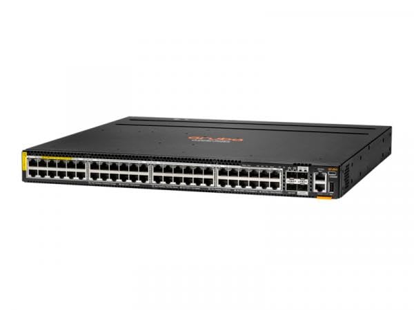 Image of HEWLETT PACKARD Aruba CX 6300 Layer 3 Switch - 48 Ports - Manageable - 5GBase-T, 25GBase-X, 50GBase-X - 3 Layer Supported - Modular - 4 SFP Slots - 184 W