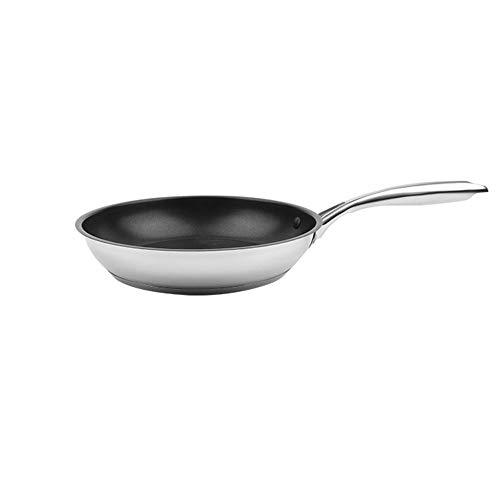 QUSYZD Sartén Antiadherente de Cobre con Mango de Revestimiento cerámico, sartén de Hierro para cocinar, Olla para Desayuno, Huevos y panqueques, Utensilios de Cocina, 1,1