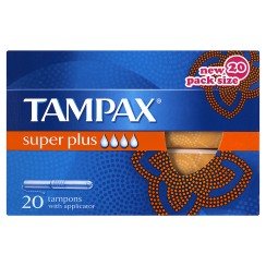 Tampax Tampones Super Plus Pack 8x20