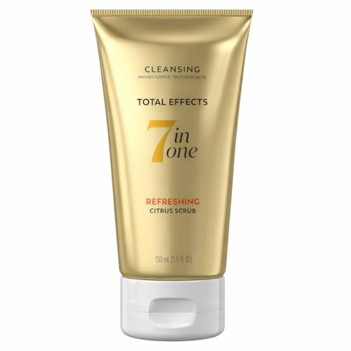 Refreshing Citrus Face Scrub Cleanser, Gentle Exfoliating Facial Wash for Daily Use, Helps Remove Surface Buildup, Smooth Feel, For All Skin Types, 5 fl oz