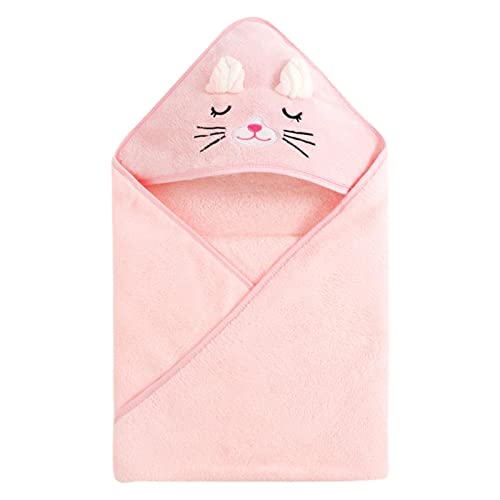 Jacekee Toalla de baño para bebé,Manta ultrasuave para bebé | Toalla de baño Envolvente Flexible y Agradable a la Piel, Toallas con Capucha de Lana Coral, Mantas de baño con Capucha para bebé