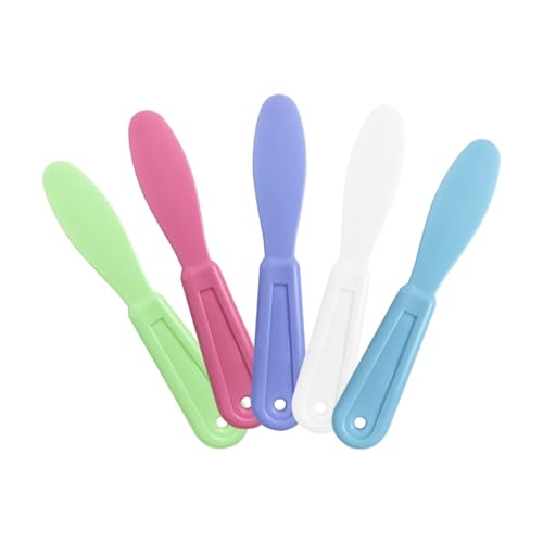 Cuenco mezclador dental de goma con espátula plástico 5 piezas miniatura 5