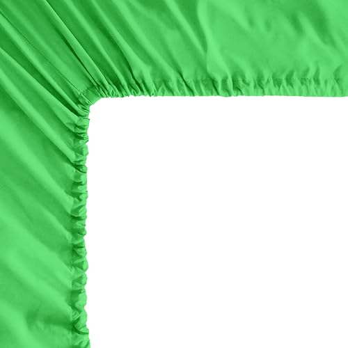 Image of Mocassi Cali King Sheet Set- Luxury Hotel 1800 Premier Bedding Sheets & Pillowcases- Ultra Soft Breathable & Cooling Bed Sheets- Deep Pocket - Wrinkle Resistant- 6 Piece Set - Cali King, Emerald Green