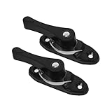 Toddmomy 2 set Serrature per Finestre Scorrevoli Blocchi di Sicurezza per Infissi Orizzont...