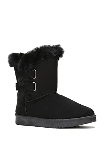 La Modeuse - Boots en suédine avec intérieur fourré Cover