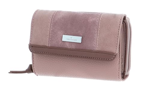 TOM TAILOR Juna Damen Geldbörse Portemonnaie Klein Rosa