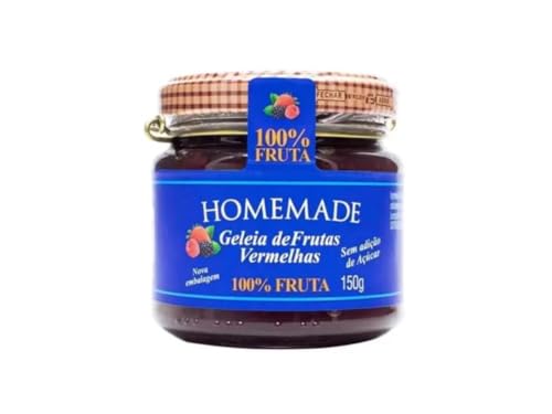 Geleia 100% Frutas Vermelhas Homemade 150g