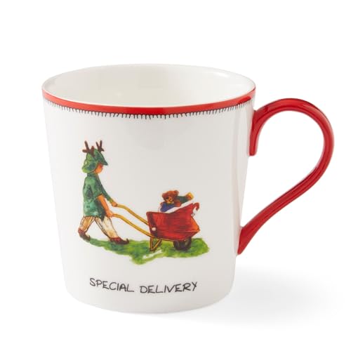 Kit Kemp Taza Christmas Doodles 12 Oz miniatura 1