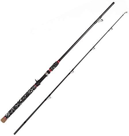 LurEra Catfish Casting Rod 2 Pieces Portable 7’ Heavy Catfishing Rod