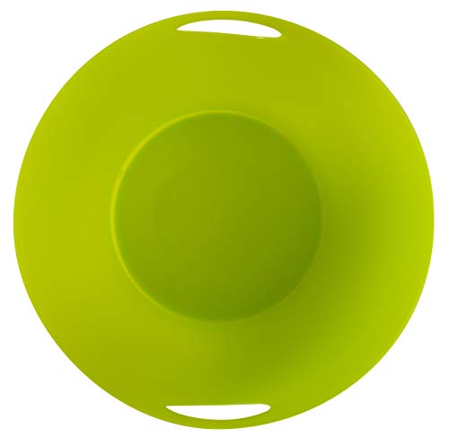 Poubelles ECOBIN translucides 15 litres avec poignées intégrées couleur vert anis - 3