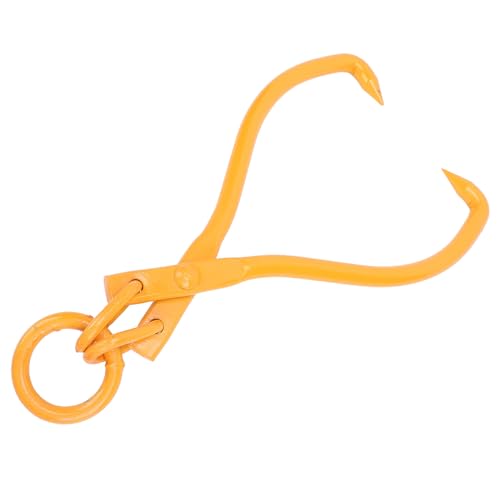 ochun 16インチログリフティングトングログスキーディングトング木製の爪リフティングプリー