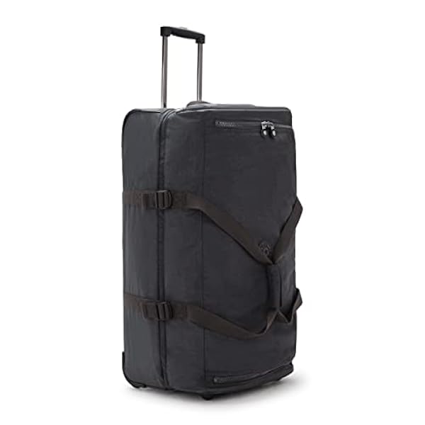 Kipling TEAGAN L, Valigia Grande con 2 Ruote, 77 cm, 91 L, 3.44 kg, Nero (Black Noir)