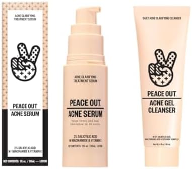 peace out acne gel cleanser