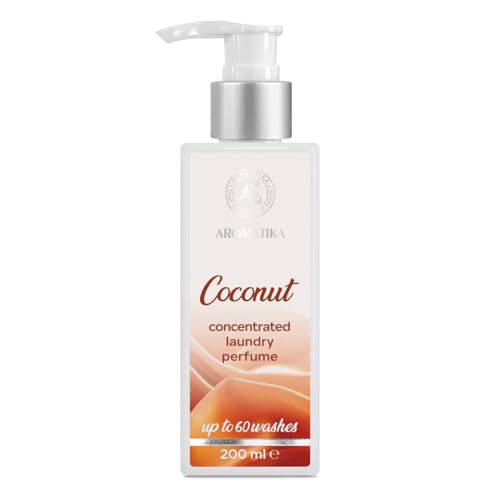 Perfume Concentrado para Ropa Coco 200 ml - Perfume Líquido para Ropa - Concentrado de Aroma para Ropa - Perfume para Lino - Aroma Dulce y Duradero - Fragancia para Lavado