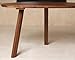 Mid-Century Coffee Table, Free Form Hardwood Table, Artisan Handmade End Table, Made to Order in USA