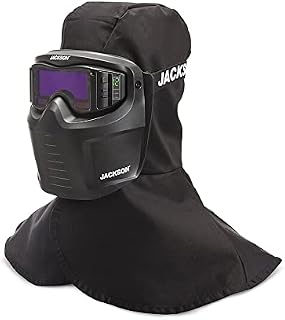 Jackson Safety Rebel ADF Welding Mask, True Color Technology, Wrap Around Protection, ADF System, Flame Resistant, 46200