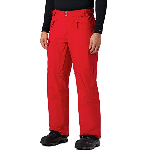 Columbia Men's Cushman Crest Pant, Mountain Red, 4X Regular