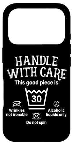 Handle With Care This Good Piece Is 30 30΂̒a30 X}zP[X iPhone 17 Pro p