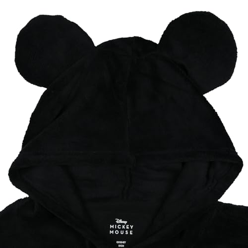 Disney Mickey Mouse Men's Embroidered Design 3D Ears Plush Fleece Adult Pullover Sweatshirt3
