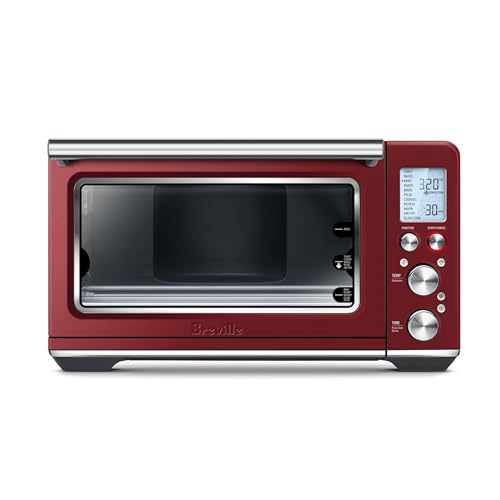 Breville the Smart Oven® Freidora de aire, horno de encimera de convección, horno tostador de freidora de aire, BOV860RVC, pastel de terciopelo rojo