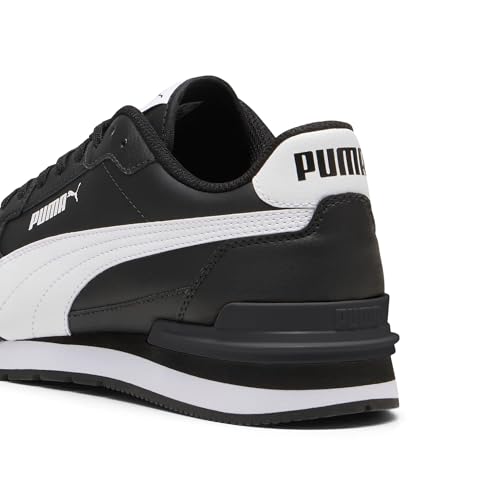 PUMA St Runner V4 L Basket Mixte, Black White, 44 EU