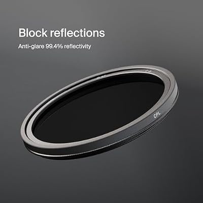 Urth 39mm Circular Polarizing (CPL) Lens Filter - Multi-Coated, Slim Design for Camera Lens Polarization