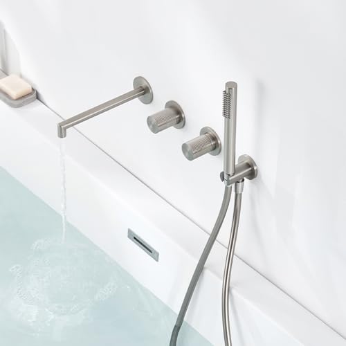 Mélangeur de douche de bain dissimulée LWX mitigeur encastrable pour rénovation salle de bain