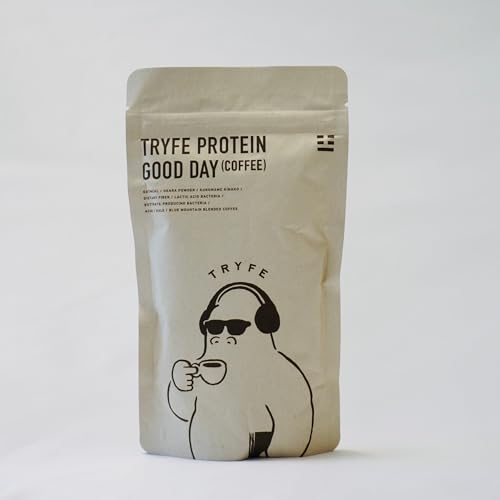TRYFE PROTEIN GOOD DAY(COFFEE)�m�g���C�t �v���e�C���n (105g, �R�[�q�[)