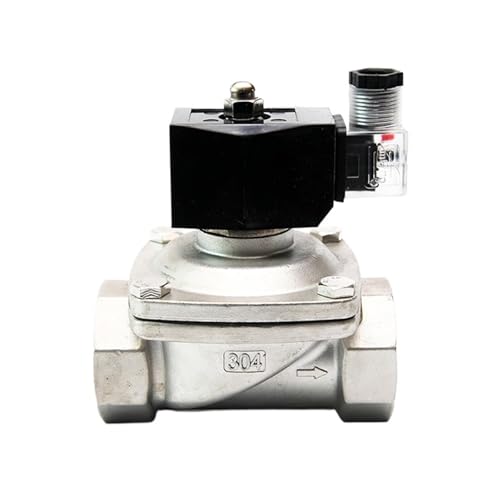 Électrovanne en acier inoxydable 2 pouces BSP étanche IP65 pour contrôle de fluides