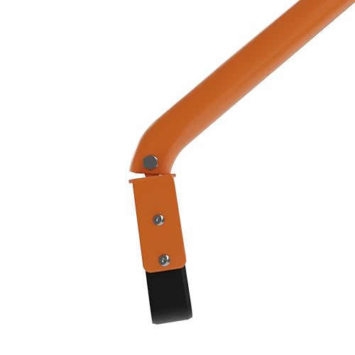TERRADIX Pendelhacke mit Metallstiel- Hacke Harke - Unkraut entfernen - 14cm breit - gehärteter Werkzeug Stahl - nachschleifbar