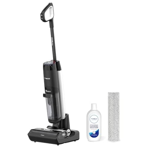 Tineco FLOOR ONE S7 FlashDry Smart Cordless Wet Dry Vacuum Cleaner, Long Runtime, Great for Sticky Messes, Self-cleaning, 158℉Hot Air FlashDrying, Dual-sided Edge Cleaning, Extended Battery Lifespan Cover