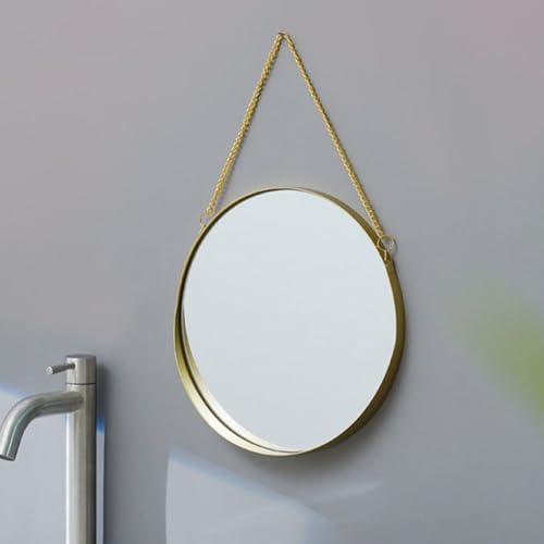 Miroir mural rond pour une salle de bain moderne et chic - 4